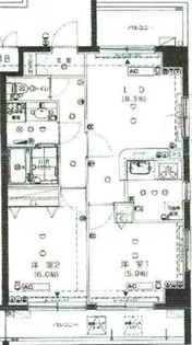 リガーレ浮間公園【4階】の間取り