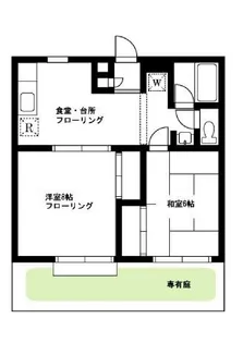 KTRエステート【1階】の間取り