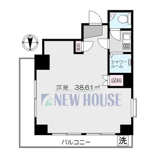 フラットワセダ【2階】の間取り