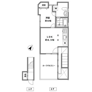 チェリーハウス【2階】の間取り