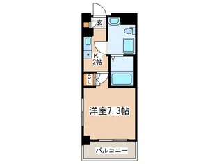 パークサイド西池袋【4階】の間取り