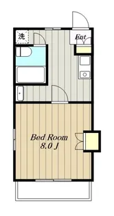 アビタント玉川学園【1階】の間取り