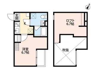 プリモ【2階】の間取り