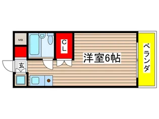 新栄アネックス【2階】の間取り