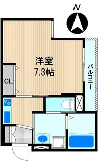 VIE ORNER川崎【3階】の間取り