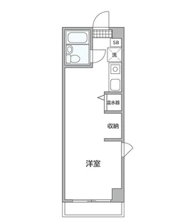 ドルフ町田【1階】の間取り