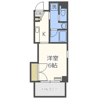 Park Hills【14階】の間取り