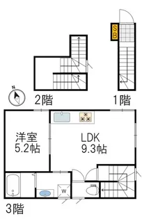 東京都新宿区大久保2【アパート】の外観