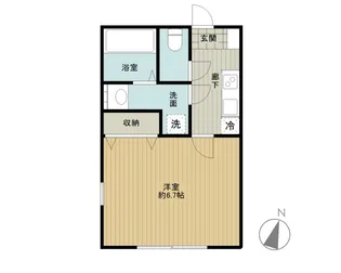 Harvest【1階】の間取り