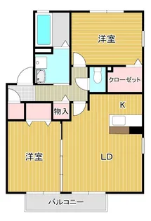 サニーコートM【1階】の間取り