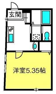 Duo Luxe浦和常盤【4階】の間取り
