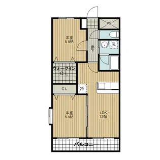 HARVEST【1階】の間取り