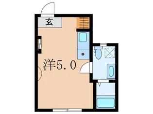 CONTEL SHIMOMEGURO【4階】の間取り