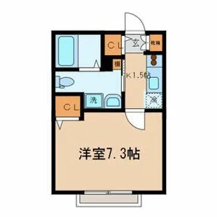 プリマステラ浜田山【1階】の間取り