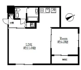 プライム東長崎【2階】の間取り