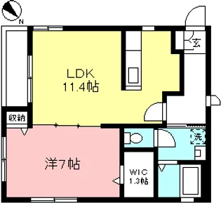 ファンファーレ【2階】の間取り