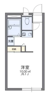 レオパレスU&S【1階】の間取り