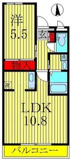 プロニティハイム【4階】の間取り