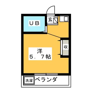 プレステージ東大和【2階】の間取り