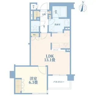 ガーデンホーム蓮沼【3階】の間取り