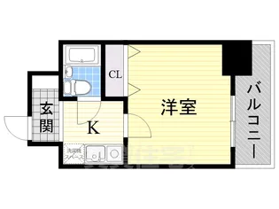 エスリード新大阪第2【7階】の間取り