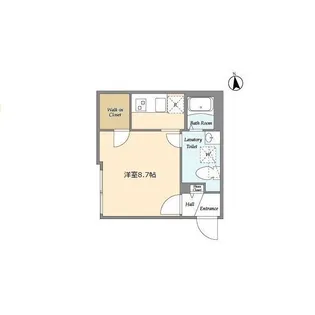 T’s garden西小山【3階】の間取り