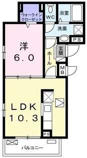 グランコート【1階】の間取り