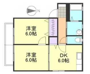 メゾンさくら B【1階】の間取り