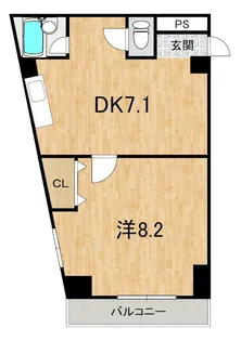 シャローム加島【3階】の間取り
