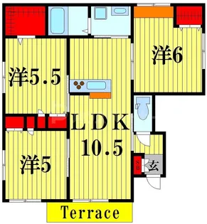 PRIMERA【1階】の間取り