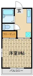 セントラルアベニューB【2階】の間取り