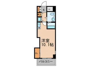 ラ・メゾン翠山【4階】の間取り