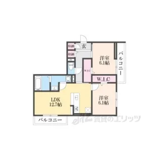 アルタ若竹ビュー【3階】の間取り