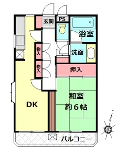 サンウィング新松戸I【3階】の間取り