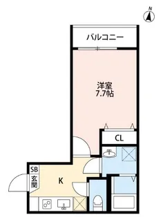 クレスト南小岩【3階】の間取り