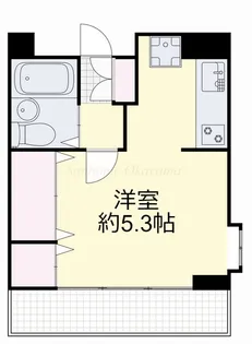 ジュネス医大東【6階】の間取り