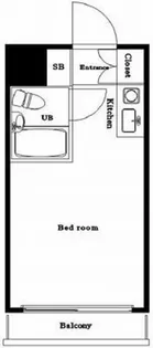 ライオンズマンション西新宿第七【8階】の間取り