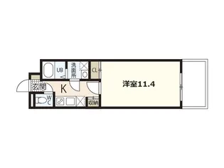 Asterisk【8階】の間取り