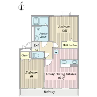エス・ネクストI【1階】の間取り