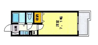 ハートピア鍛冶町【5階】の間取り