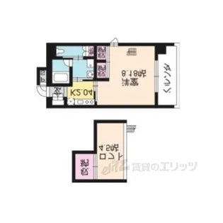 ILIOS【1階】の間取り