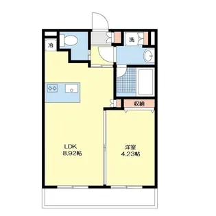 アーバン・ハイツ【1階】の間取り
