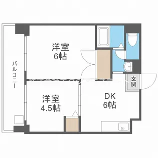 アドべ93【4階】の間取り