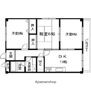 マンションVega【1階】の間取り