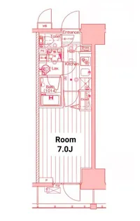 ガーラ・リバーサイド横濱南【9階】の間取り