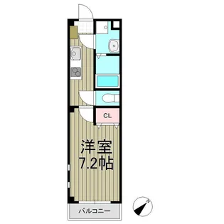 アンプルールフェール大船【2階】の間取り