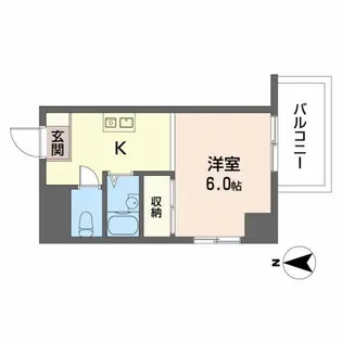 第一NSビル【10階】の間取り