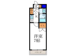 デイスターアベニュー【5階】の間取り