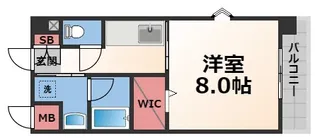 メゾンルミエール【5階】の間取り