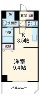 グレイス第8マンション【5階】の間取り